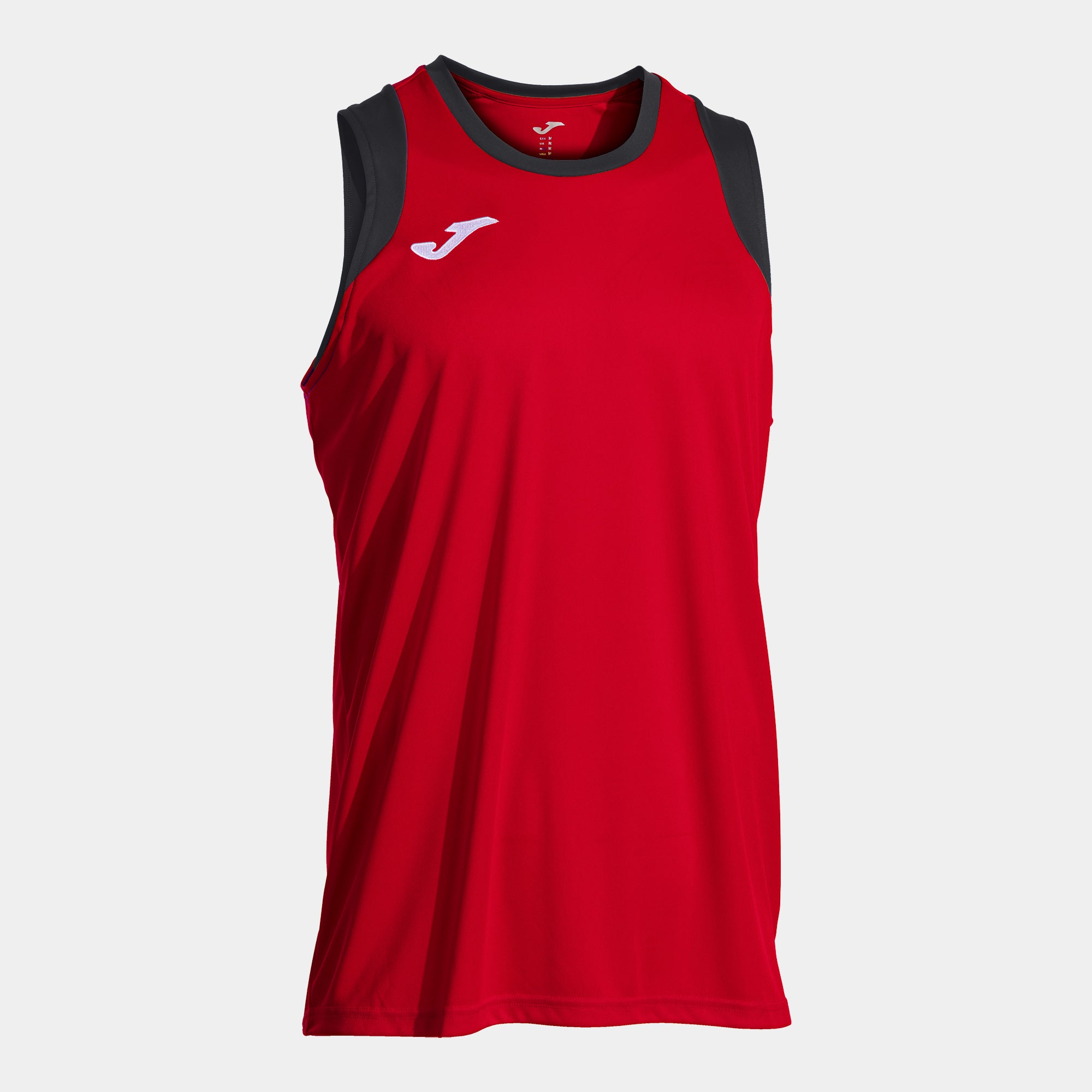 FINAL BASKET III SLEEVELESS SHIRT - ROSSO-NERO - ROSSO-NERO