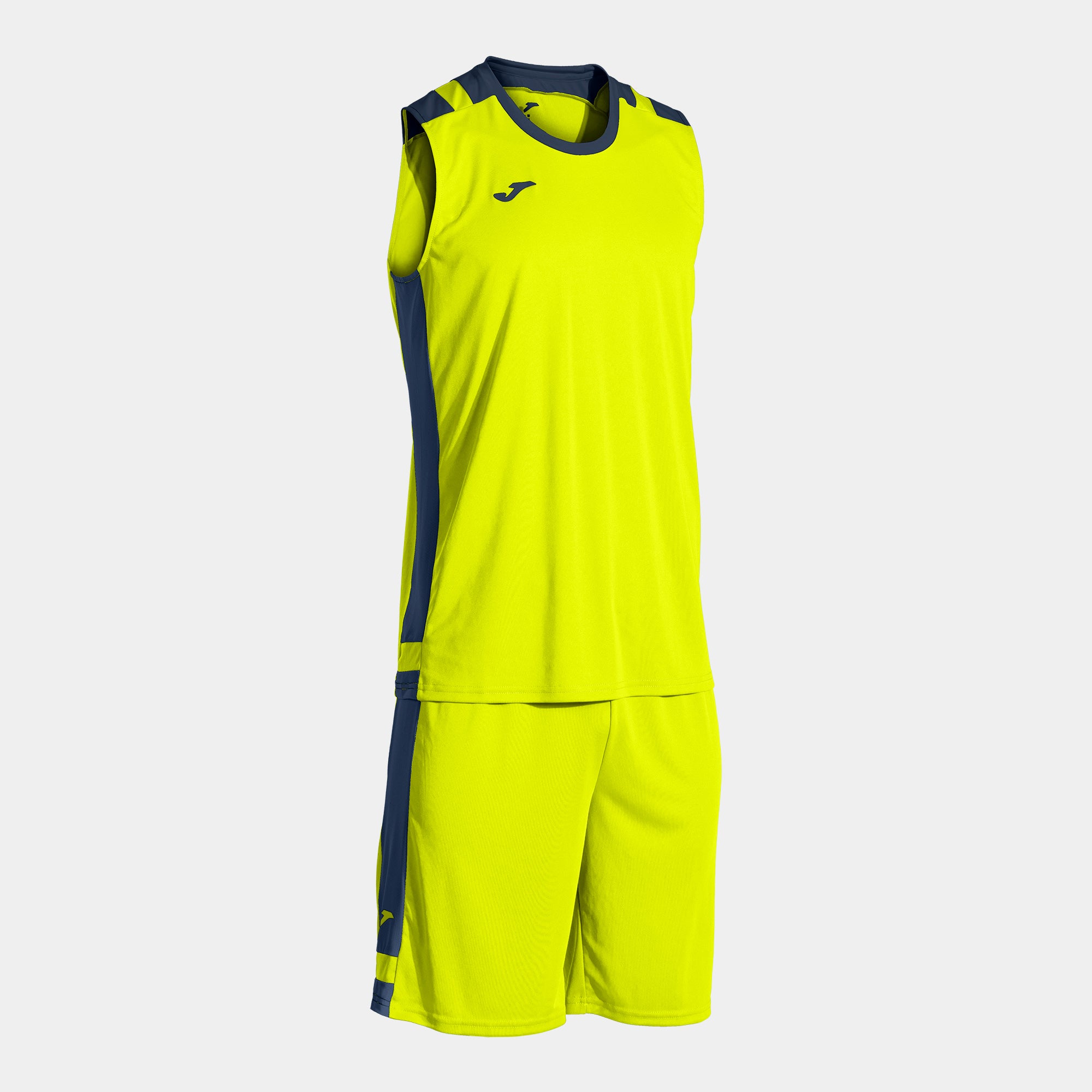 LIDER BASKET SET - GIALLO FLUO-BLU NAVY - GIALLO FLUO-BLU NAVY