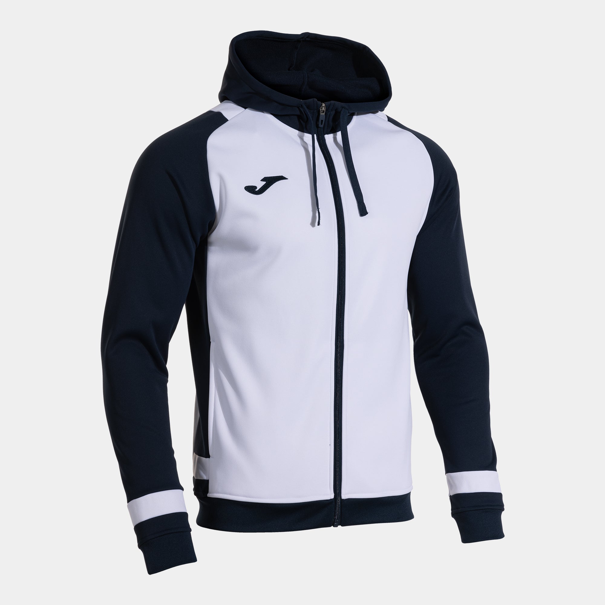 PHOENIX III ZIP-UP HOODIE - BIANCO-NAVY - BIANCO-NAVY