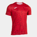 PERFORMANCE SHORT SLEEVE T-SHIRT - ROSSO-NERO - ROSSO-NERO