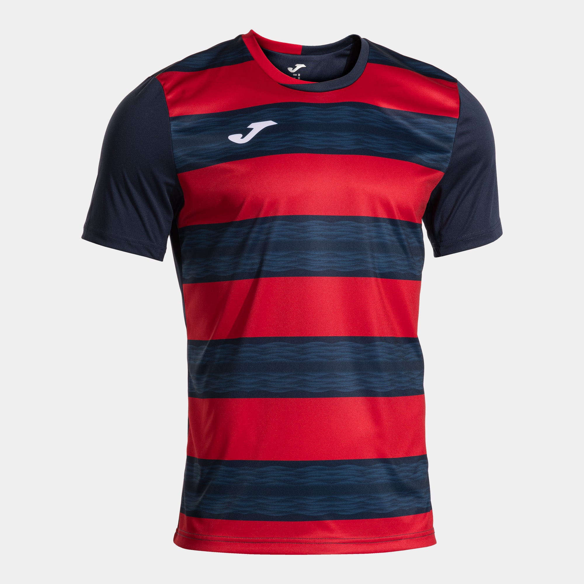 PERFORMANCE SHORT SLEEVE T-SHIRT - BLU NAVY-ROSSO - BLU NAVY-ROSSO