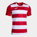 PERFORMANCE SHORT SLEEVE T-SHIRT - ROSSO-BIANCO - ROSSO-BIANCO
