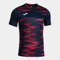 PERFORMANCE SHORT SLEEVE T-SHIRT - BLU NAVY-ROSSO - BLU NAVY-ROSSO
