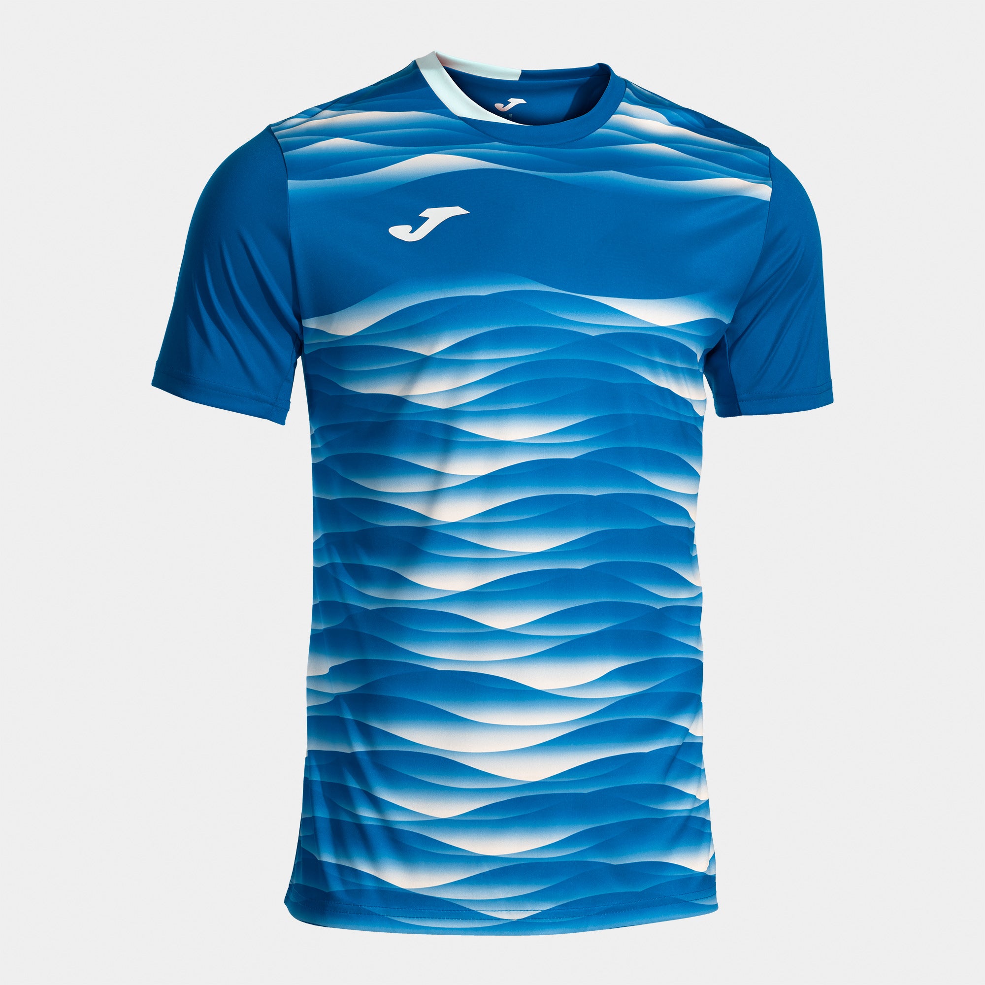 PERFORMANCE SHORT SLEEVE T-SHIRT BLANCO - ROYAL-BIANCO - ROYAL-BIANCO