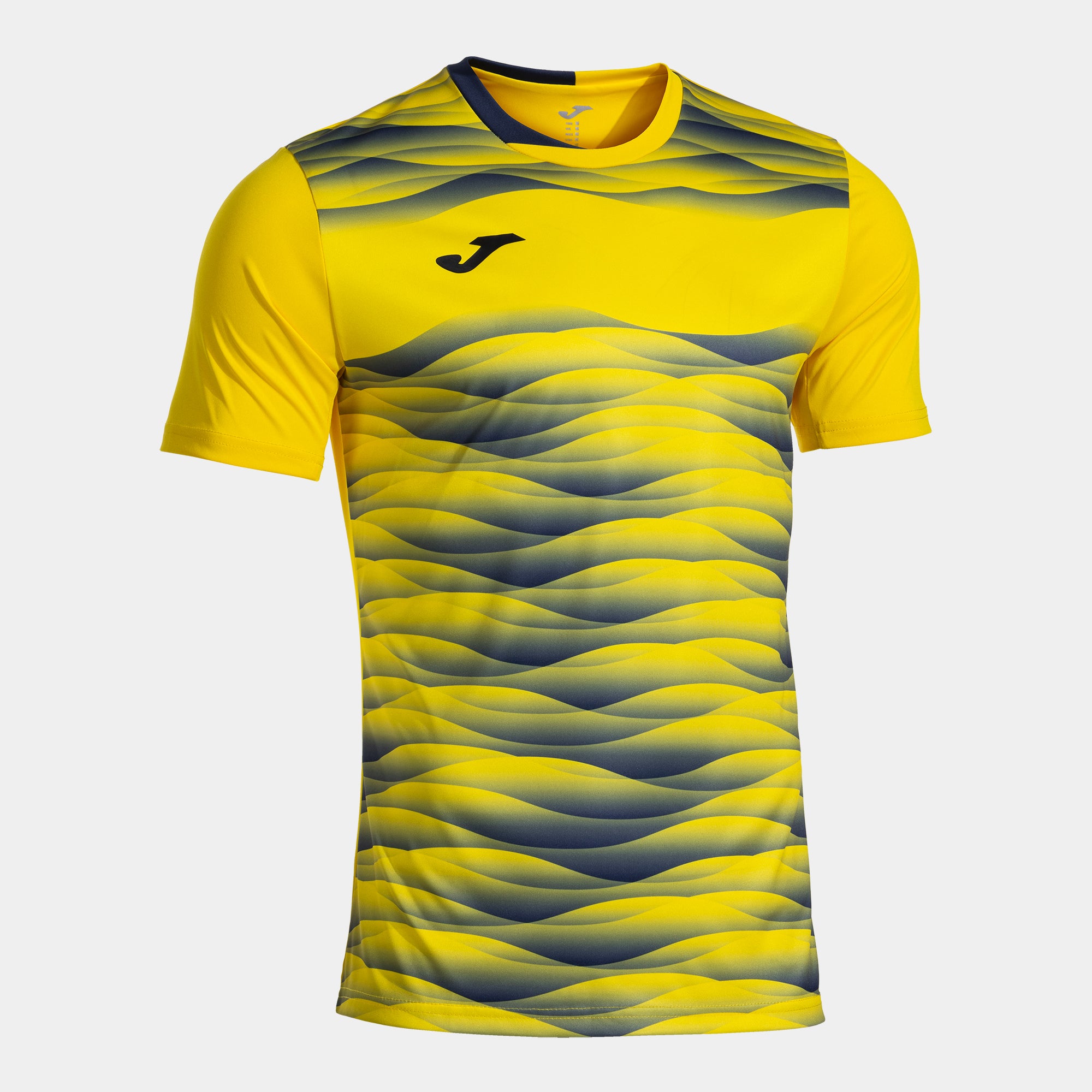 PERFORMANCE SHORT SLEEVE T-SHIRT - GIALLO-BLU NAVY - GIALLO-BLU NAVY