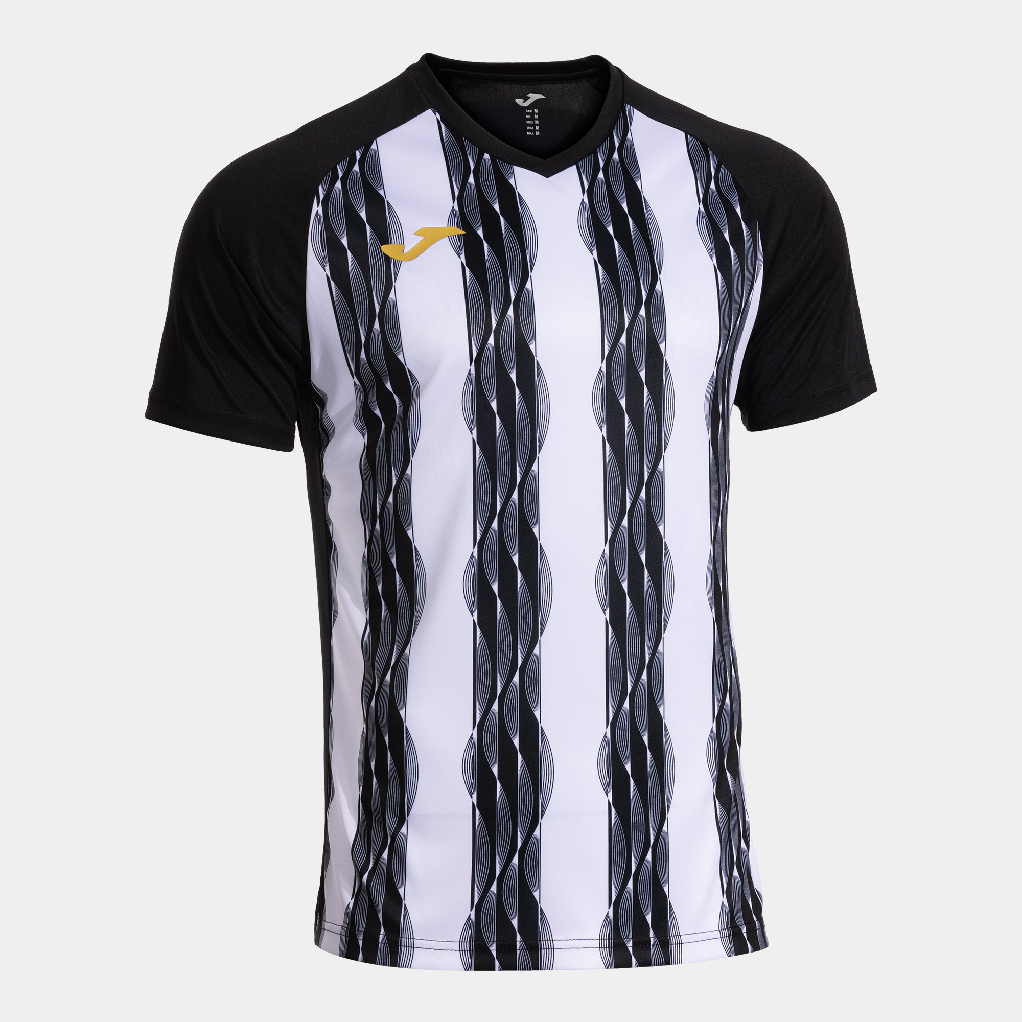 PERFORMANCE SHORT SLEEVE T-SHIRT - NERO-BIANCO - NERO-BIANCO