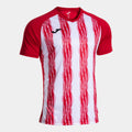 PERFORMANCE SHORT SLEEVE T-SHIRT - ROSSO-BIANCO - ROSSO-BIANCO