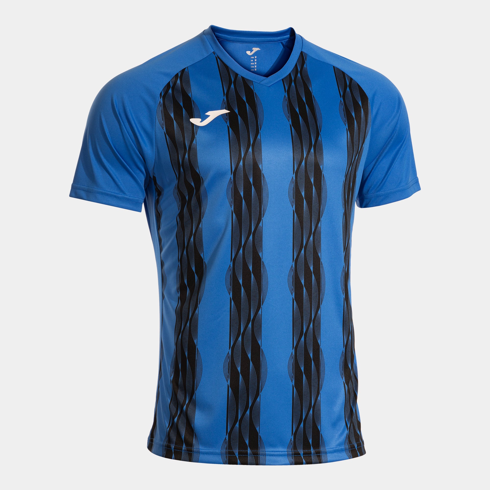 PERFORMANCE SHORT SLEEVE T-SHIRT - ROYAL-NERO - ROYAL-NERO