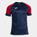 PERFORMANCE HANDBALL SHORT SLEEVE T-SHIRT - BLU NAVY-ROSSO - BLU NAVY-ROSSO