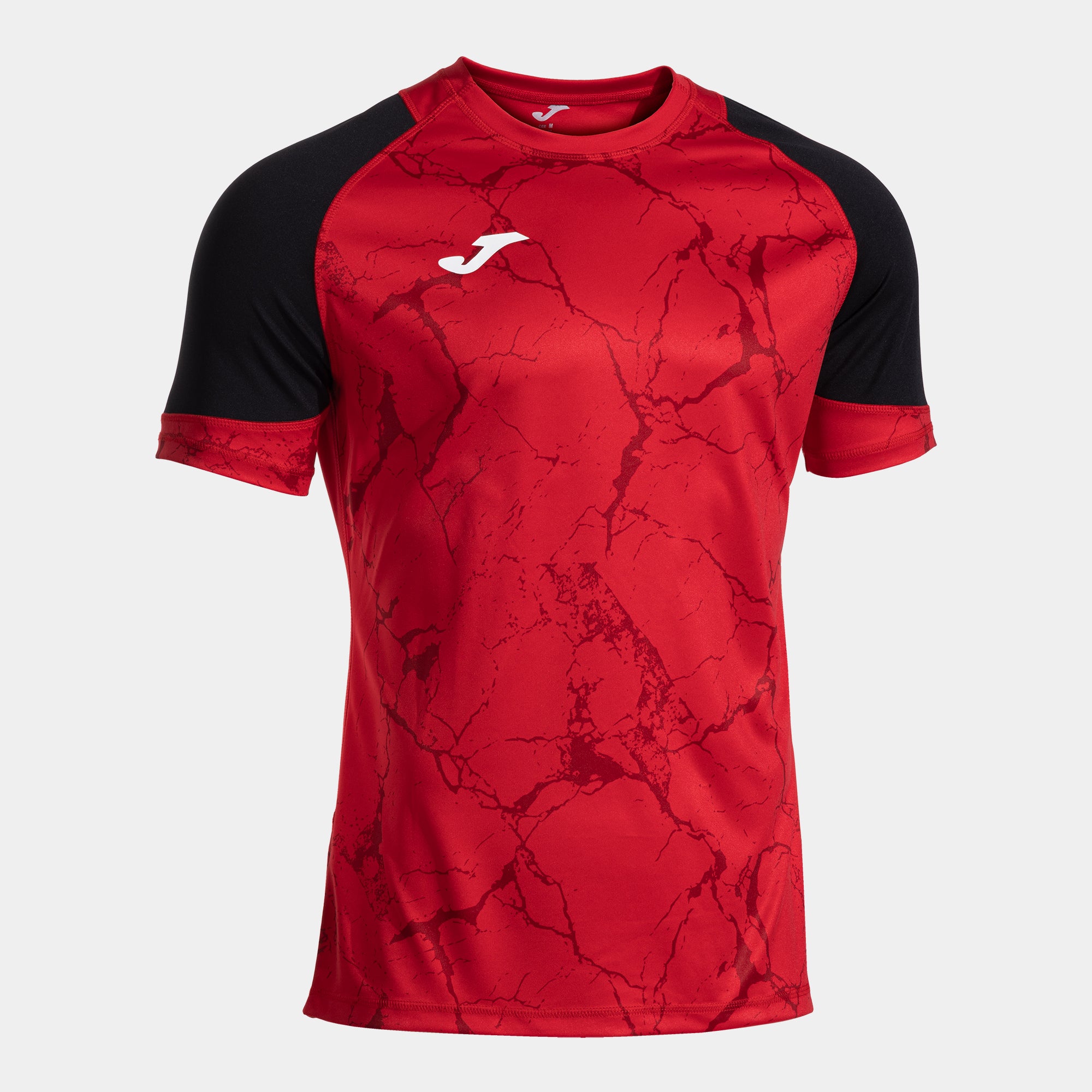 PERFORMANCE HANDBALL SHORT SLEEVE T-SHIRT - ROSSO-NERO - ROSSO-NERO