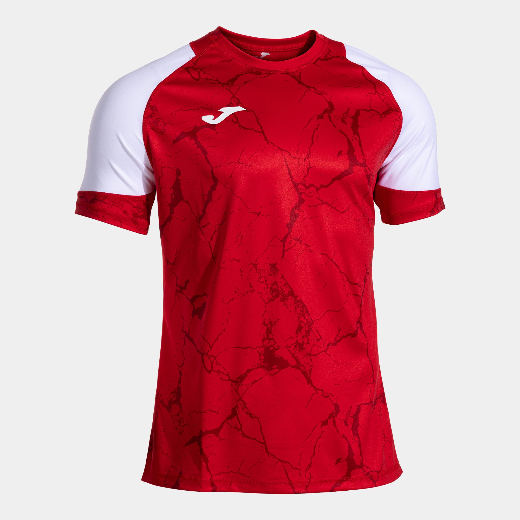 PERFORMANCE HANDBALL SHORT SLEEVE T-SHIRT - ROSSO-BIANCO - ROSSO-BIANCO