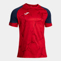 PERFORMANCE HANDBALL SHORT SLEEVE T-SHIRT - ROSSO-BLU NAVY - ROSSO-BLU NAVY