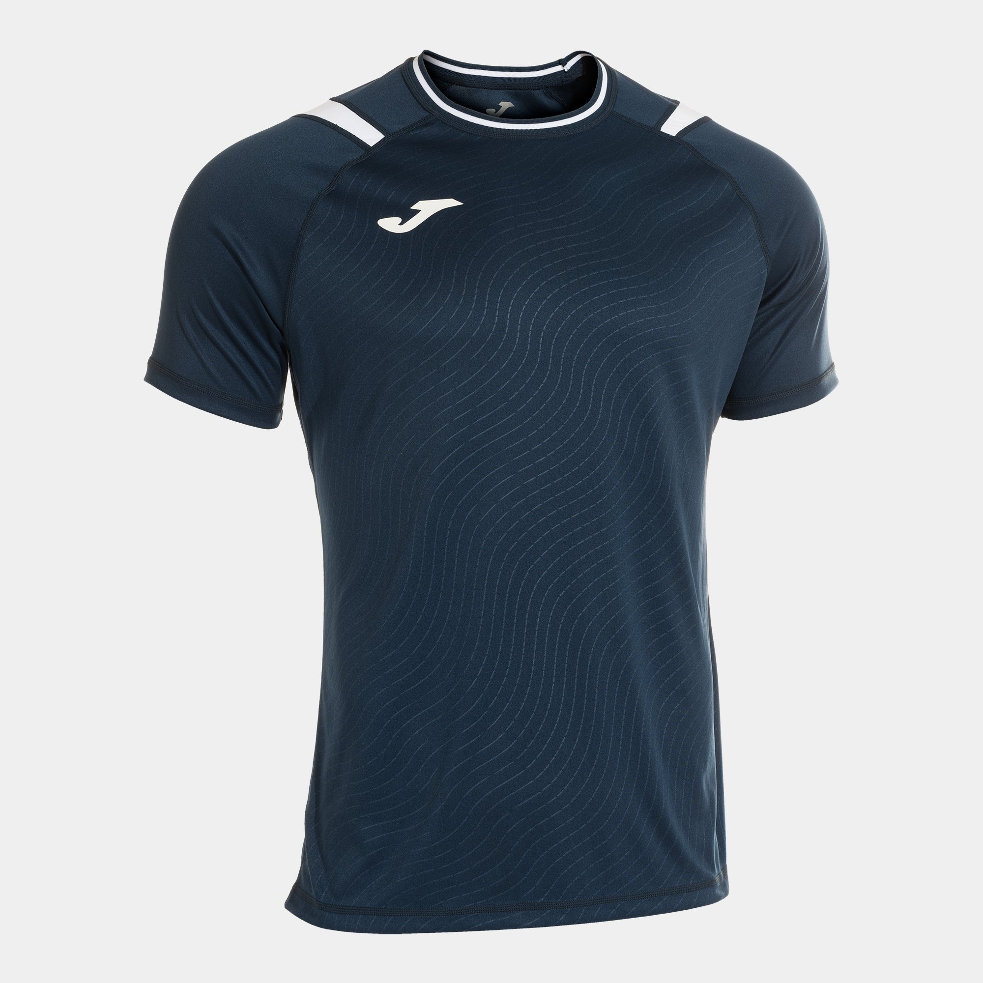 PERFORMANCE SHORT SLEEVE T-SHIRT - BLU NAVY-BIANCO - BLU NAVY-BIANCO