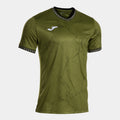 VII SHORT SLEEVE T-SHIRT - KAKI-NERO - KAKI-NERO