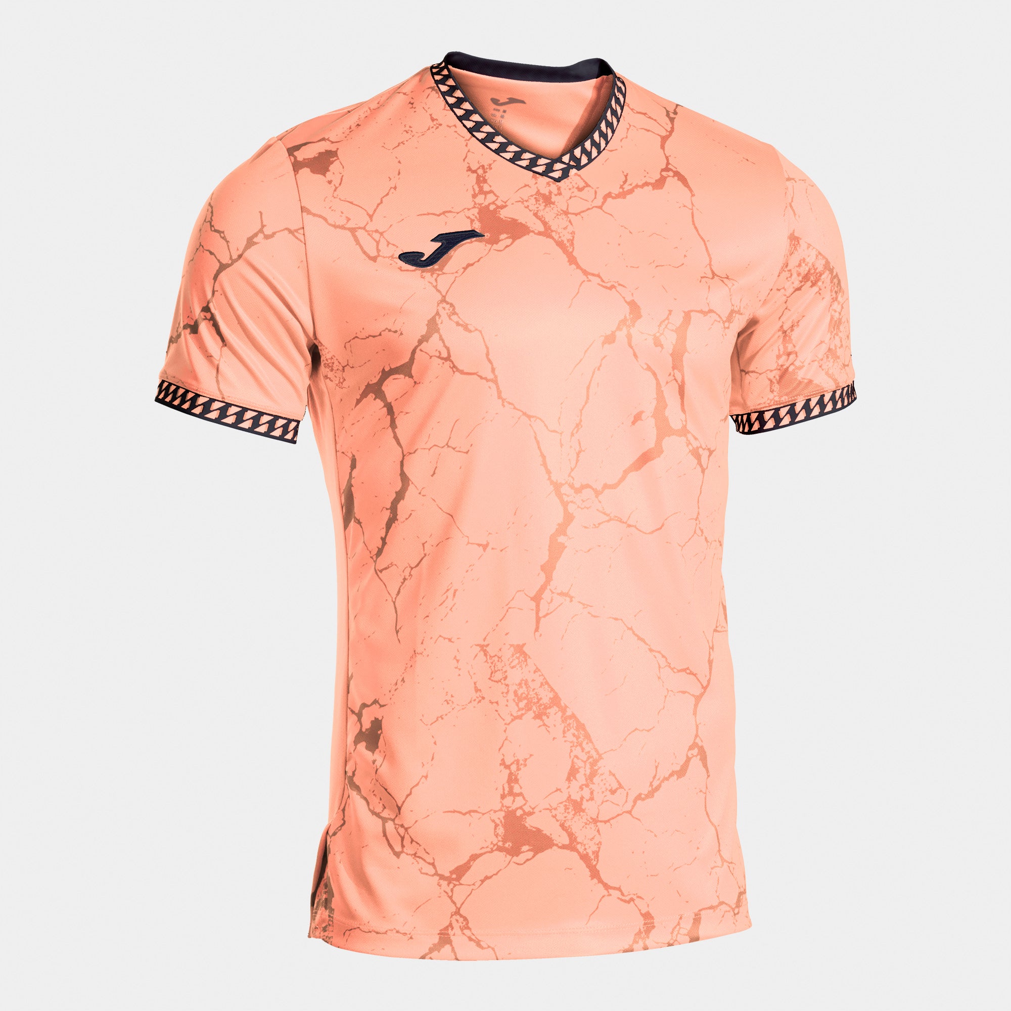 VII SHORT SLEEVE T-SHIRT - ARANCIONE-BLU NAVY - ARANCIONE-BLU NAVY