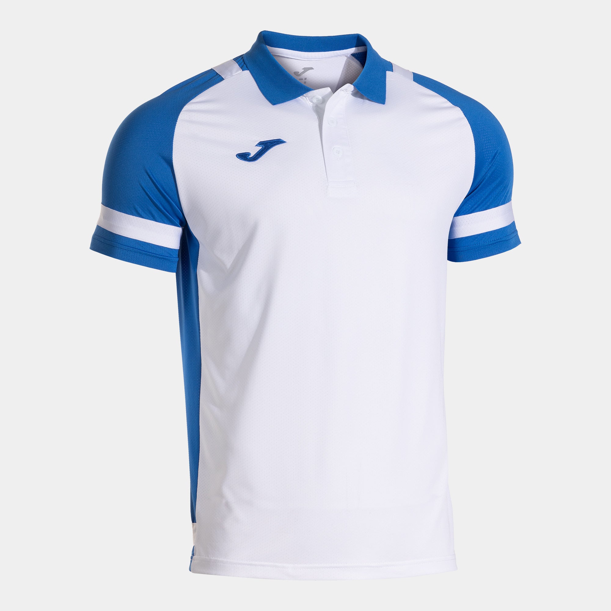 PHOENIX III SHORT SLEEVE POLO - BIANCO-ROYAL - BIANCO-ROYAL