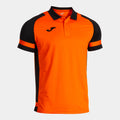 PHOENIX III SHORT SLEEVE POLO - ARANCIONE-NERO - ARANCIONE-NERO