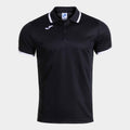COMBI PREMIUM SHORT SLEEVE POLO - NERO-BIANCO - NERO-BIANCO