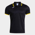 COMBI PREMIUM SHORT SLEEVE POLO - NERO-GIALLO - NERO-GIALLO
