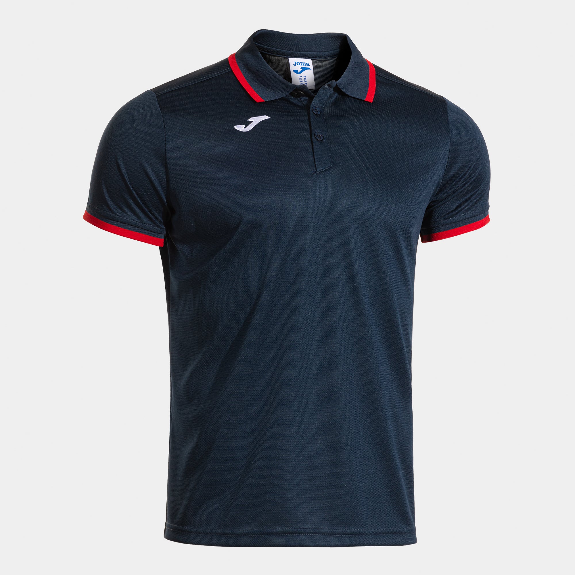 COMBI PREMIUM SHORT SLEEVE POLO - BLU NAVY-ROSSO - BLU NAVY-ROSSO