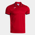 COMBI PREMIUM SHORT SLEEVE POLO - ROSSO-BLU NAVY - ROSSO-BLU NAVY