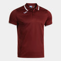 COMBI PREMIUM SHORT SLEEVE POLO - BORDEAUX-BIANCO - BORDEAUX-BIANCO