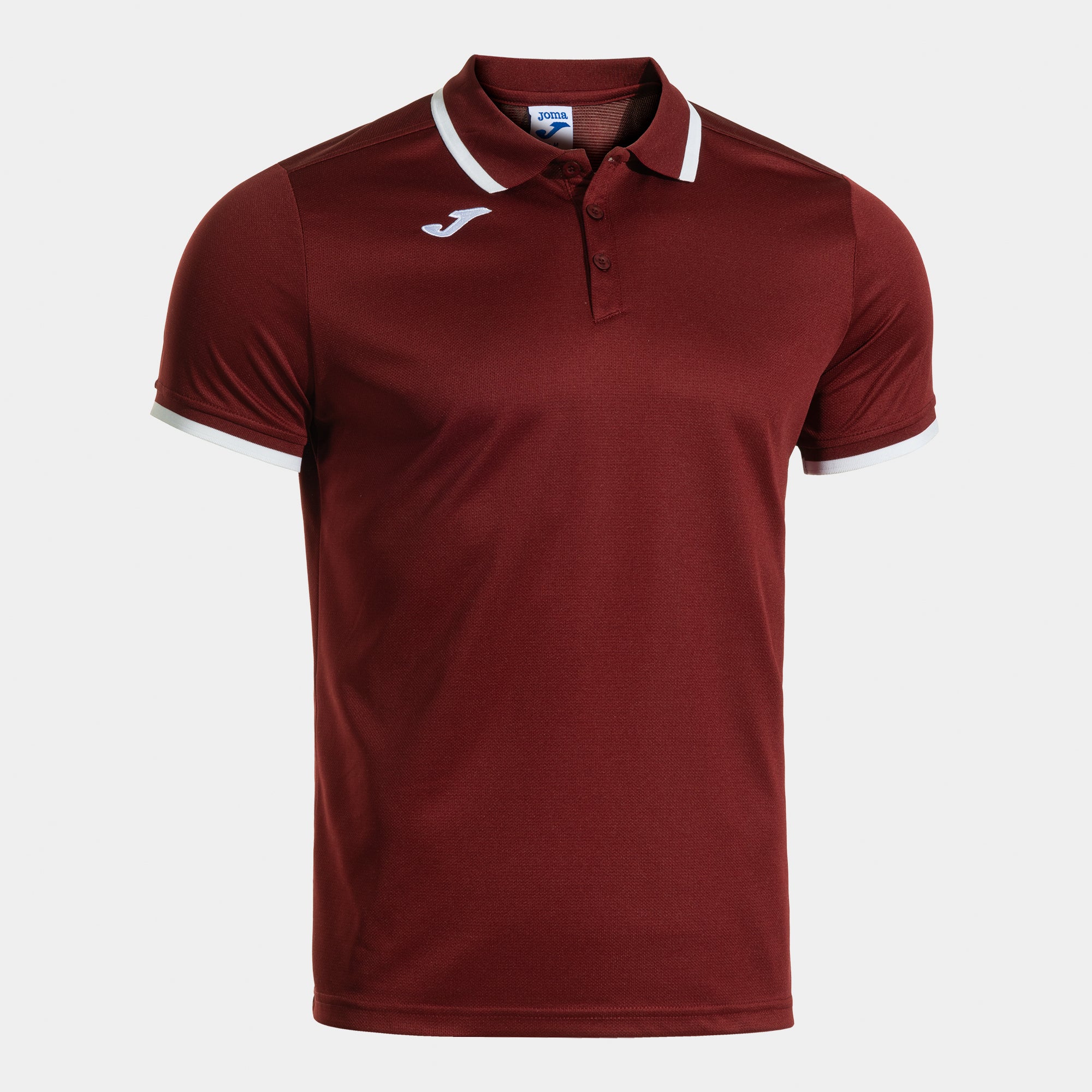 COMBI PREMIUM SHORT SLEEVE POLO - BORDEAUX-BIANCO - BORDEAUX-BIANCO
