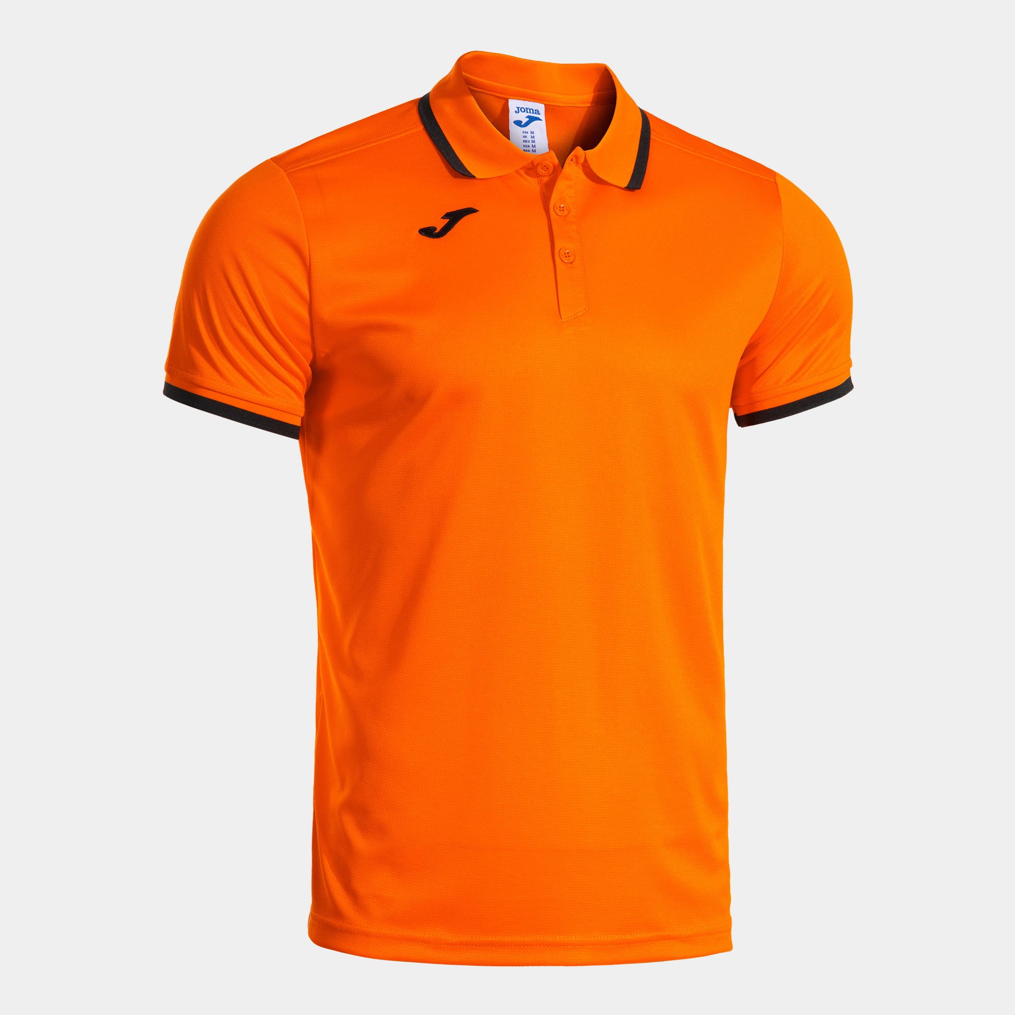 COMBI PREMIUM SHORT SLEEVE POLO - ARANCIONE-NERO - ARANCIONE-NERO