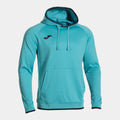 COMBI PREMIUM HOODIE - TURCHESE FLUO-BLU NAVY - TURCHESE FLUO-BLU NAVY