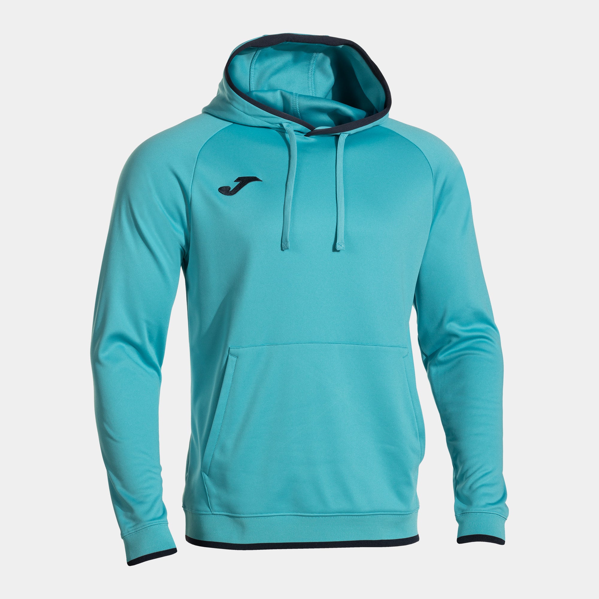 COMBI PREMIUM HOODIE - TURCHESE FLUO-BLU NAVY - TURCHESE FLUO-BLU NAVY