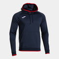 COMBI PREMIUM HOODIE - BLU NAVY-ROSSO - BLU NAVY-ROSSO