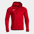 COMBI PREMIUM HOODIE - ROSSO-NERO - ROSSO-NERO