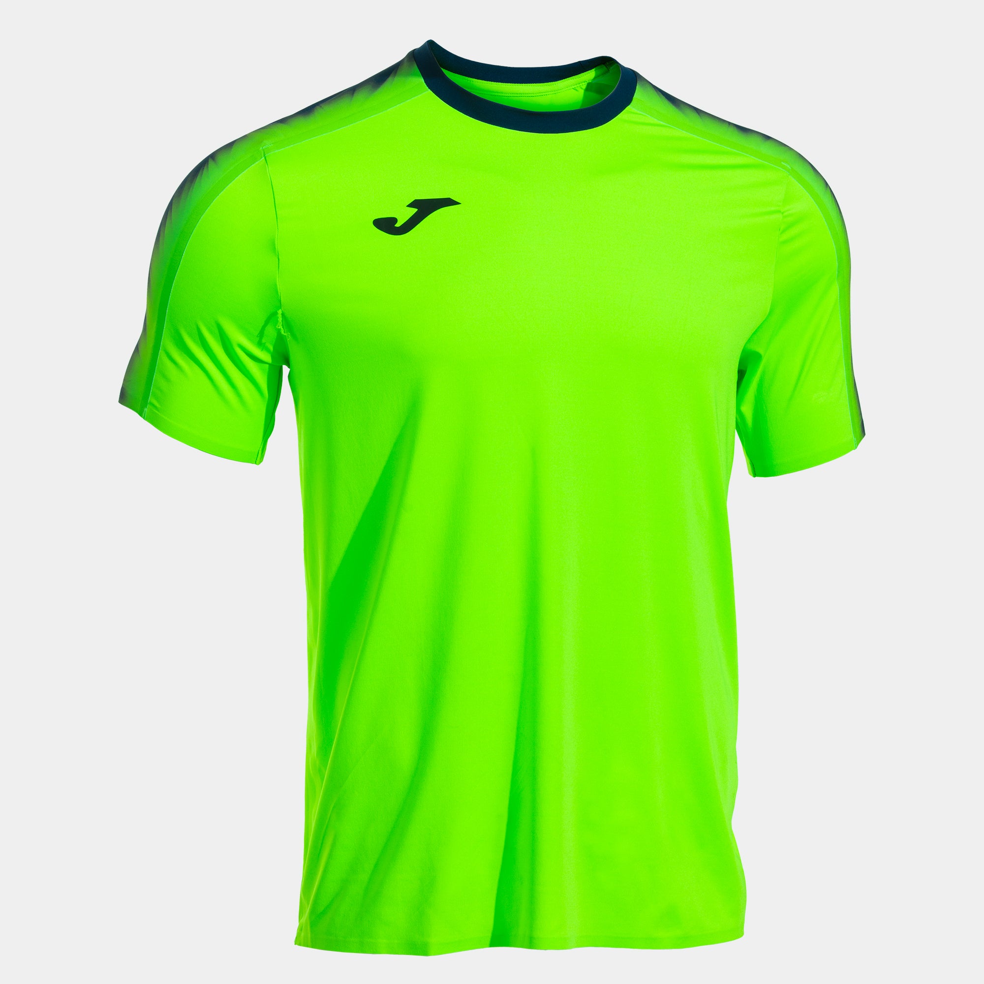 ELITE XI SHORT SLEEVE T-SHIRT - VERDE FLUO-BLU NAVY - VERDE FLUO-BLU NAVY