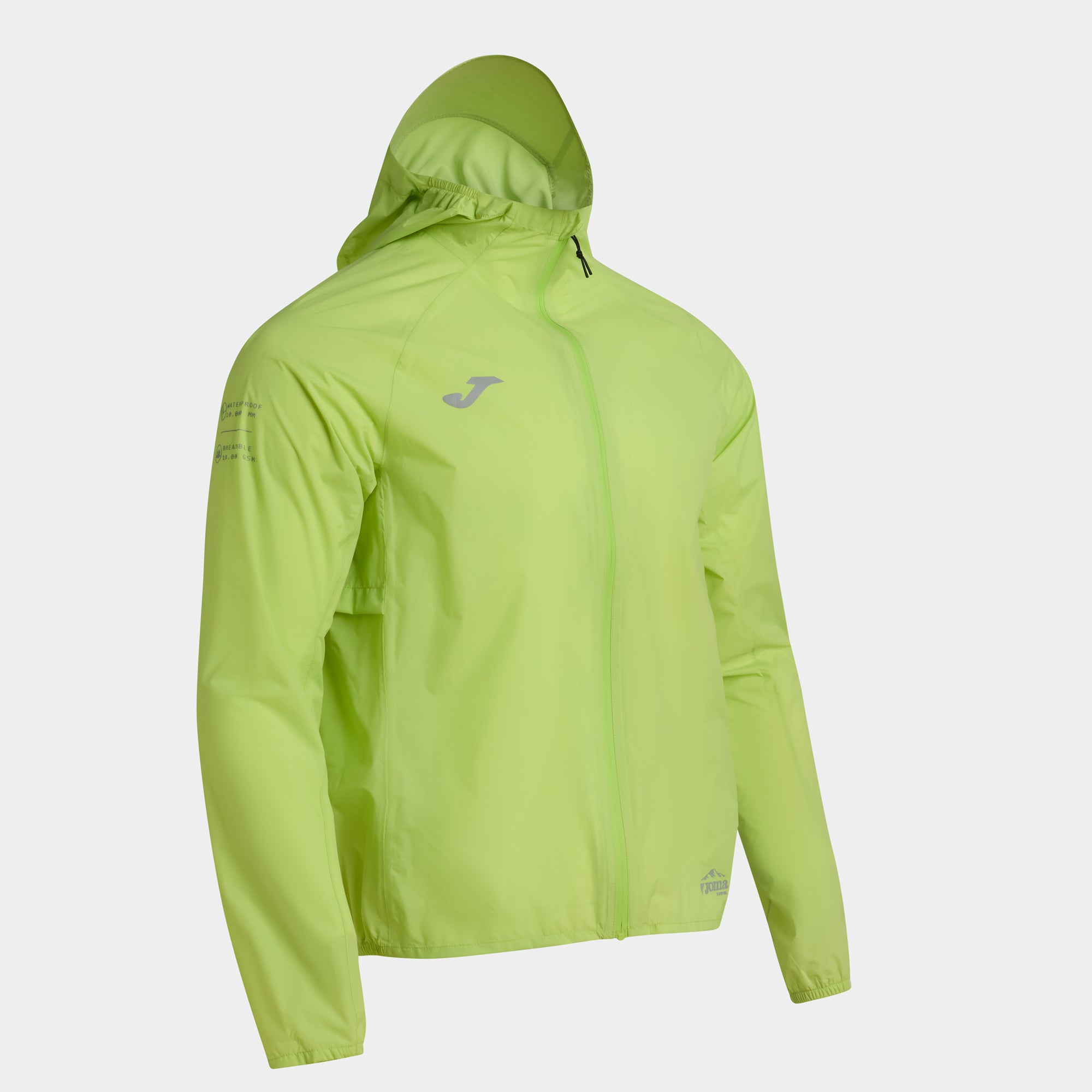 R-TRAIL NATURE RAINCOAT - LIME - LIME