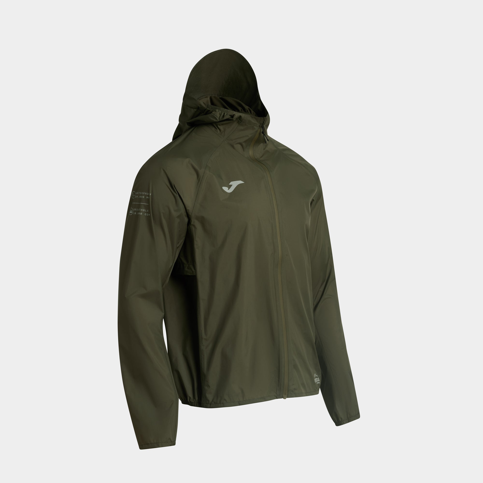 R-TRAIL NATURE RAINCOAT - MARRONE - MARRONE