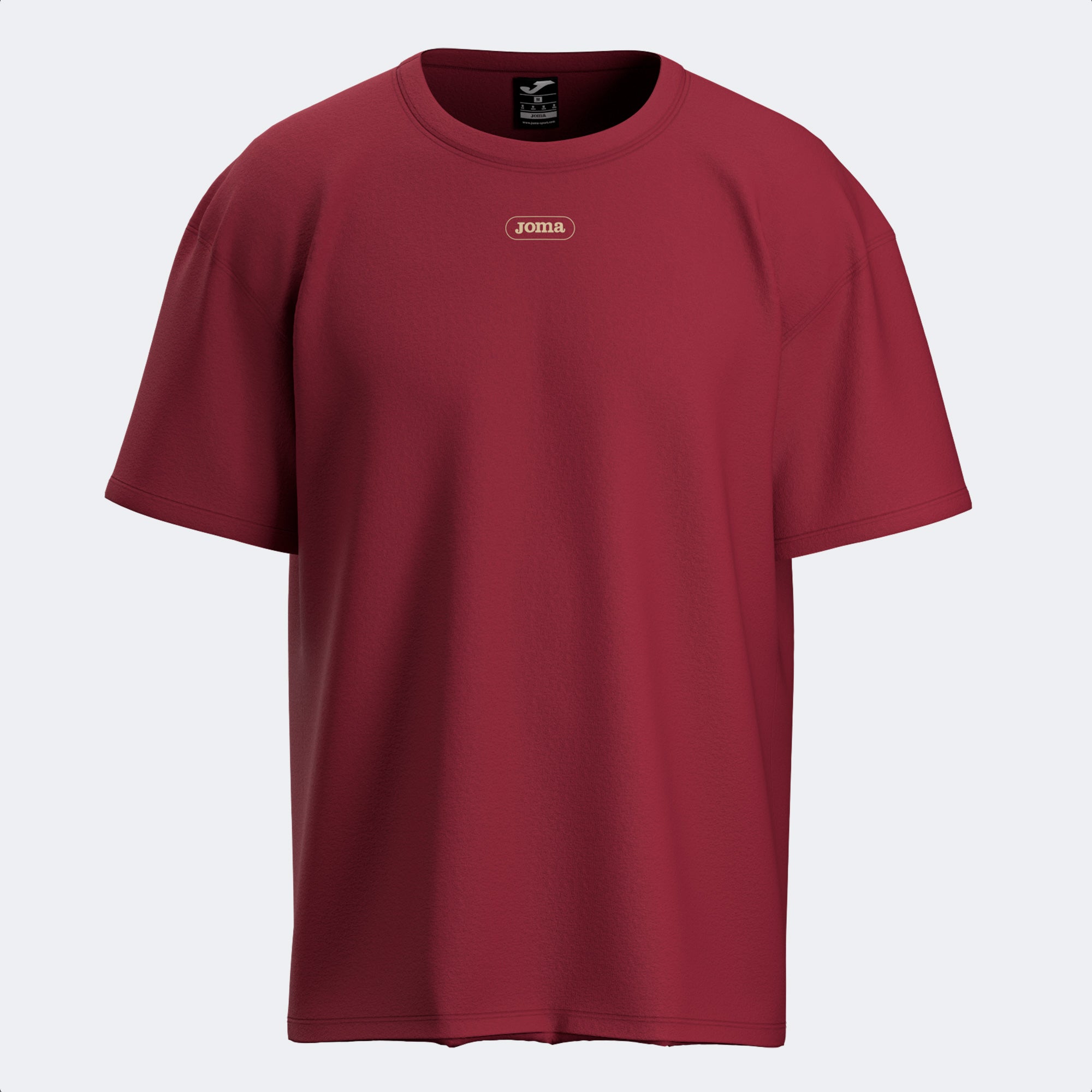 MIMETIC SHORT SLEEVE T-SHIRT - BORDEAUX - BORDEAUX