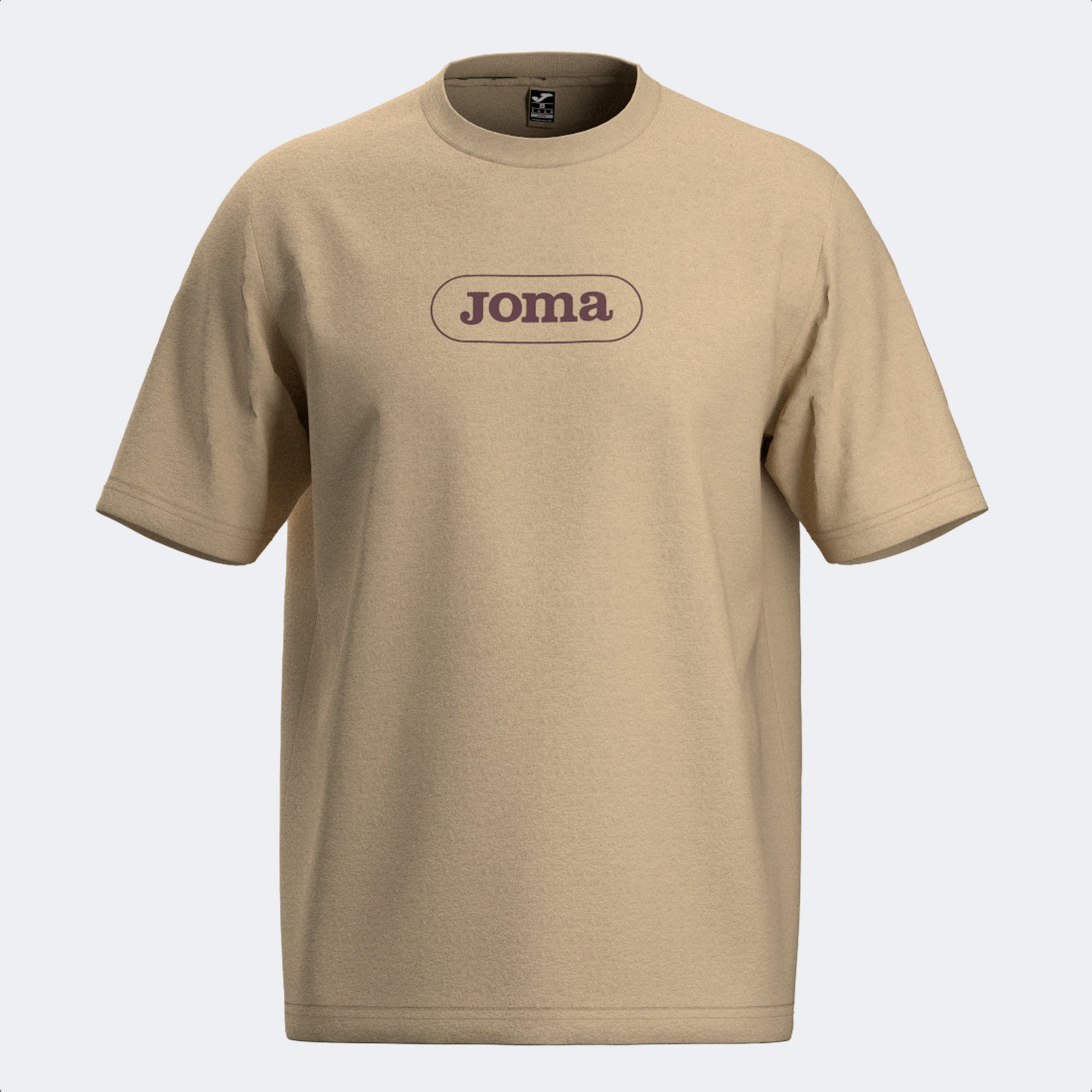 MIMETIC SHORT SLEEVE T-SHIRT - BEIGE - BEIGE