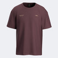 MIMETIC SHORT SLEEVE T-SHIRT - BORDEAUX - BORDEAUX