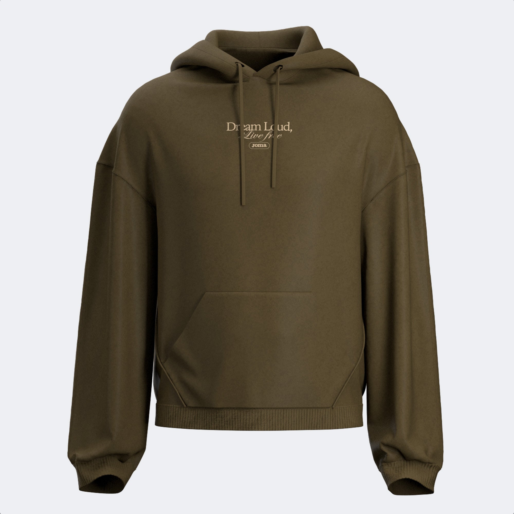 MIMETIC HOODIE - MARRONE - MARRONE