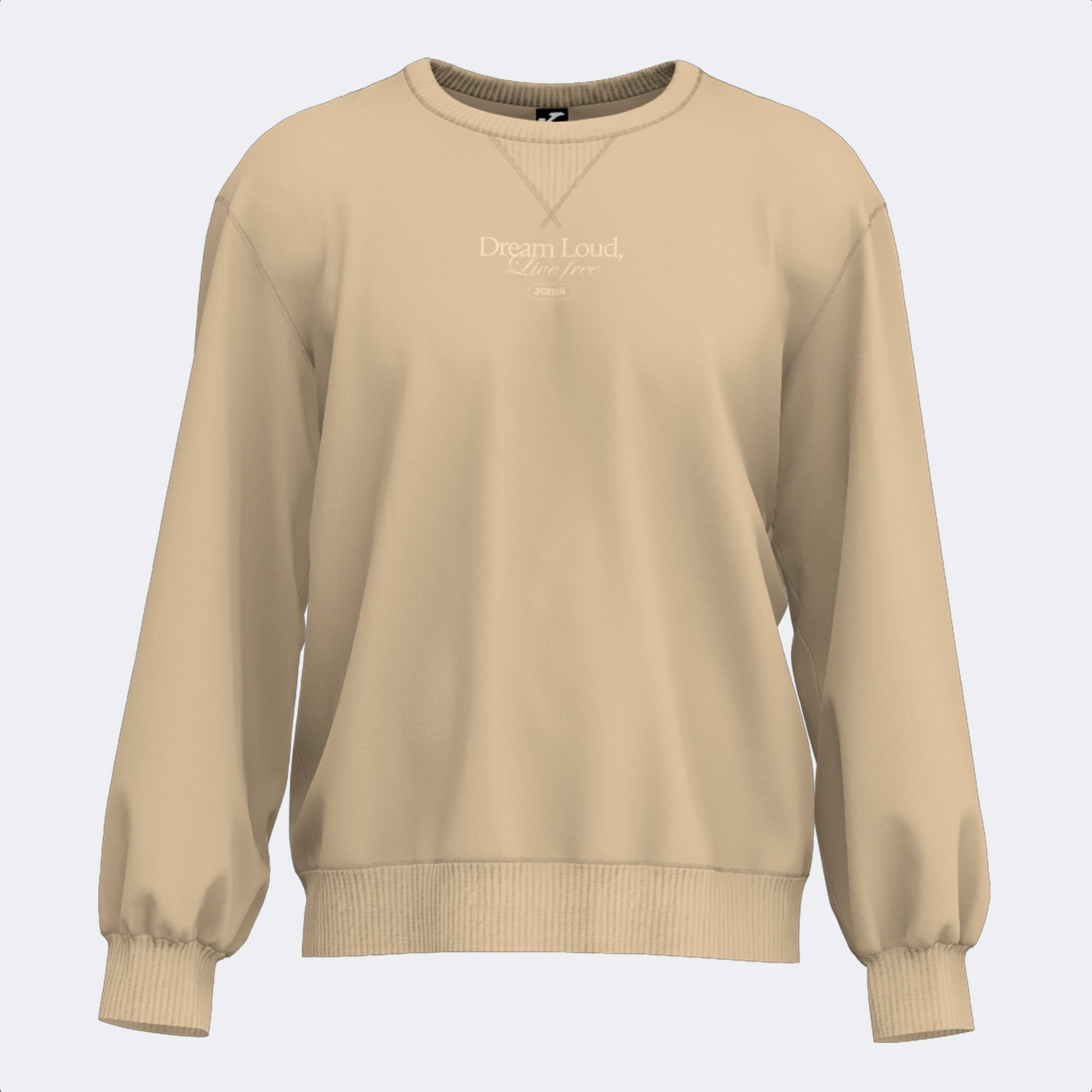 MIMETIC SWEATSHIRT - BEIGE - BEIGE