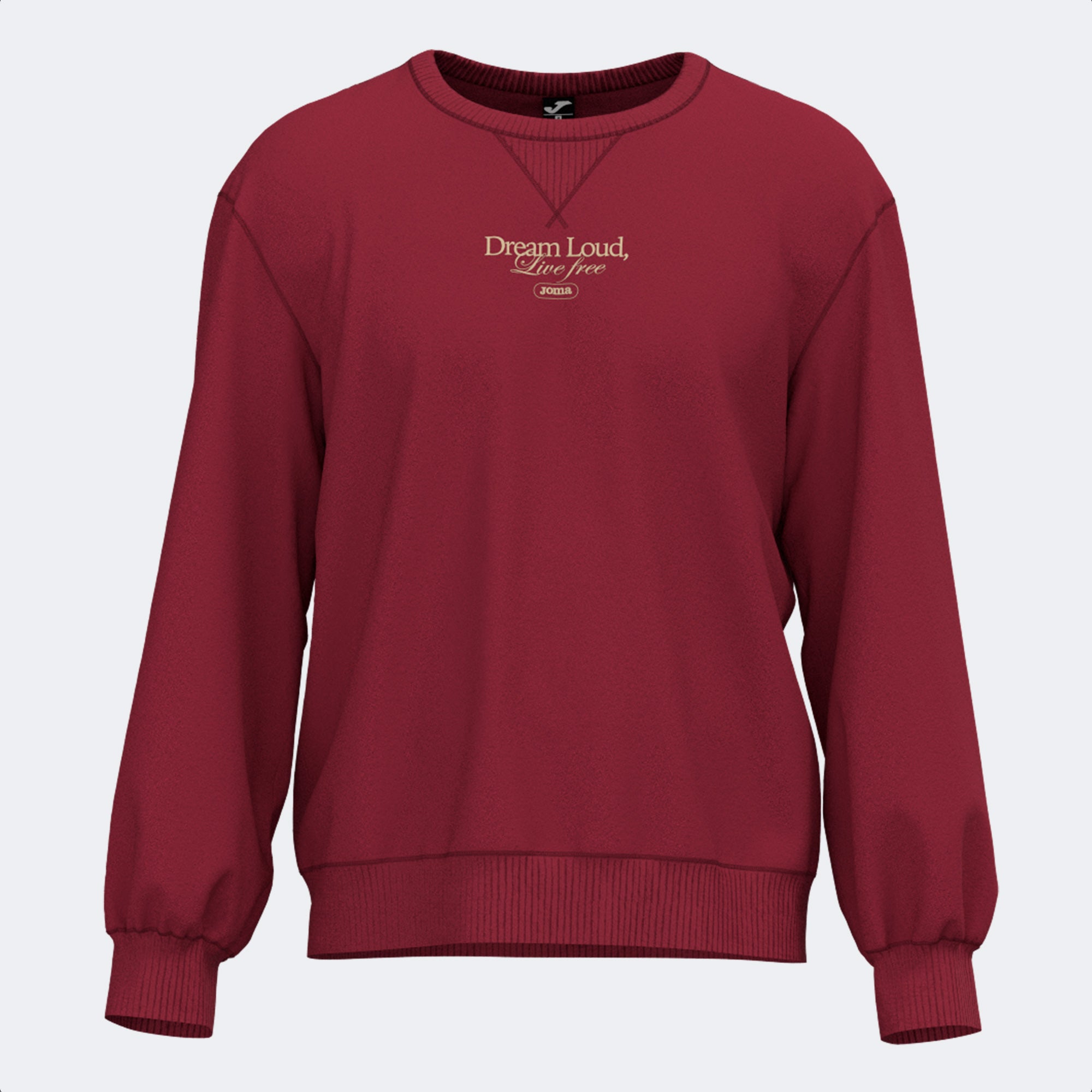 MIMETIC SWEATSHIRT - BORDEAUX - BORDEAUX