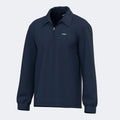MIMETIC LONG SLEEVE POLO - BLU NAVY - BLU NAVY