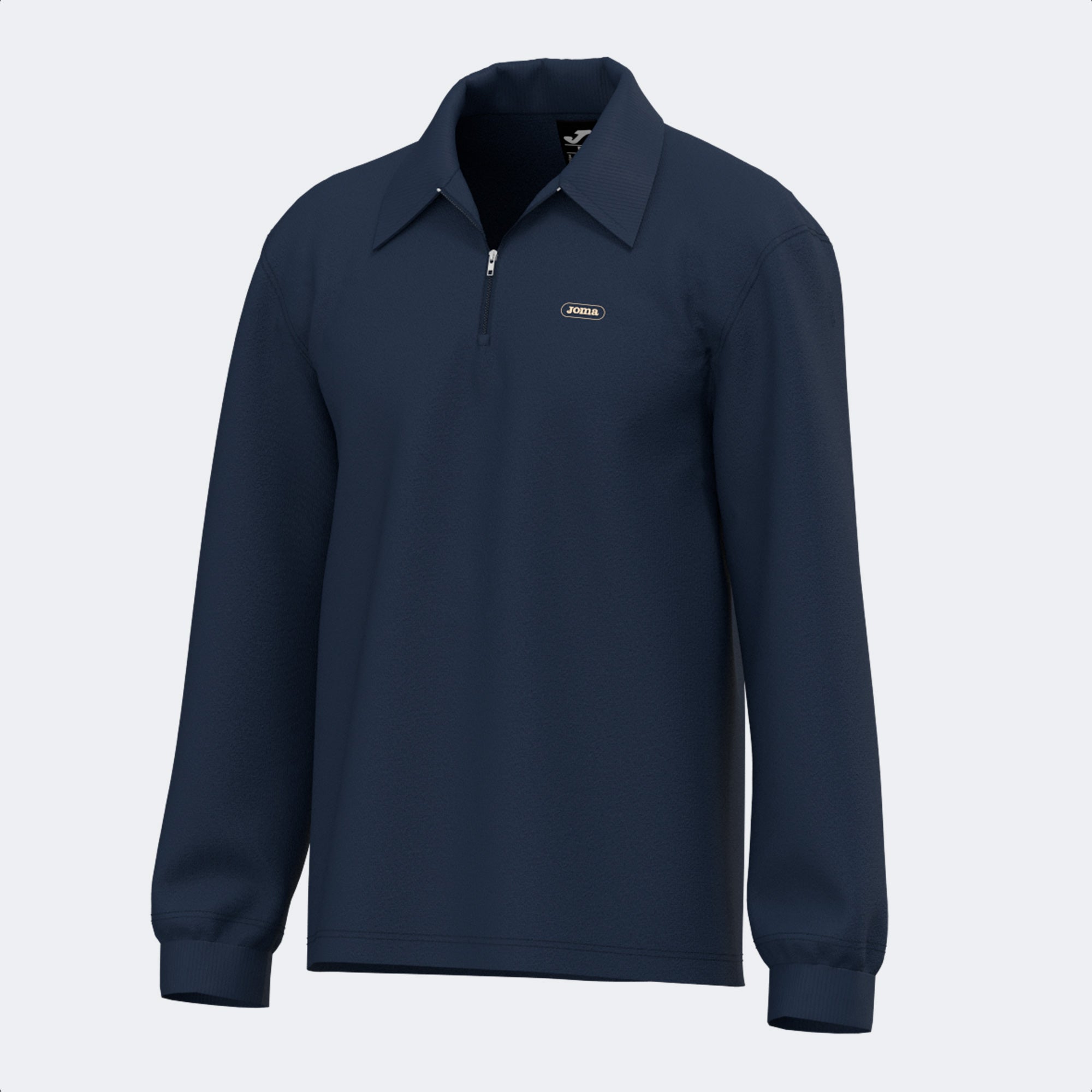 MIMETIC LONG SLEEVE POLO - BLU NAVY - BLU NAVY