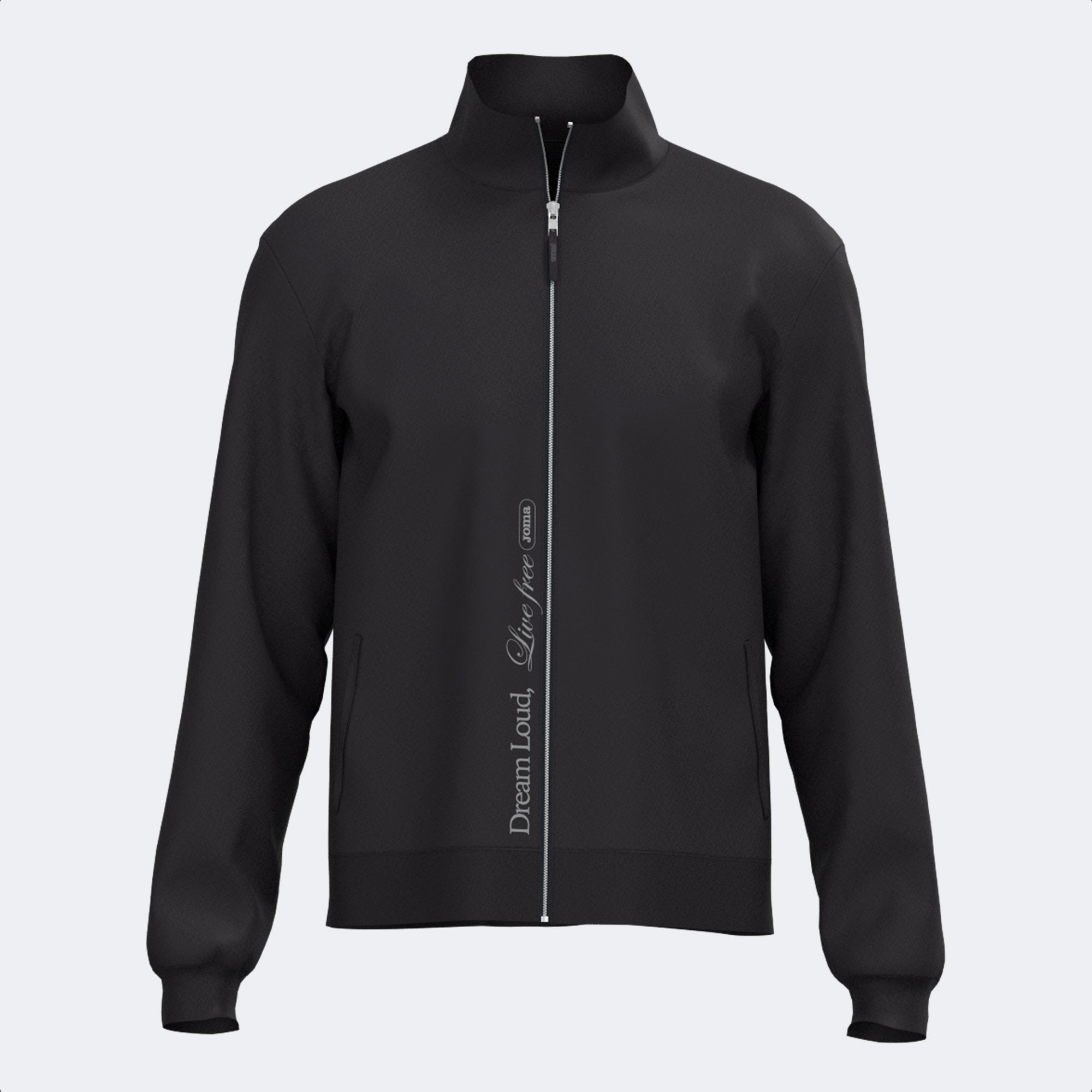 MIMETIC FULL ZIP SWEATSHIRT - NERO - NERO