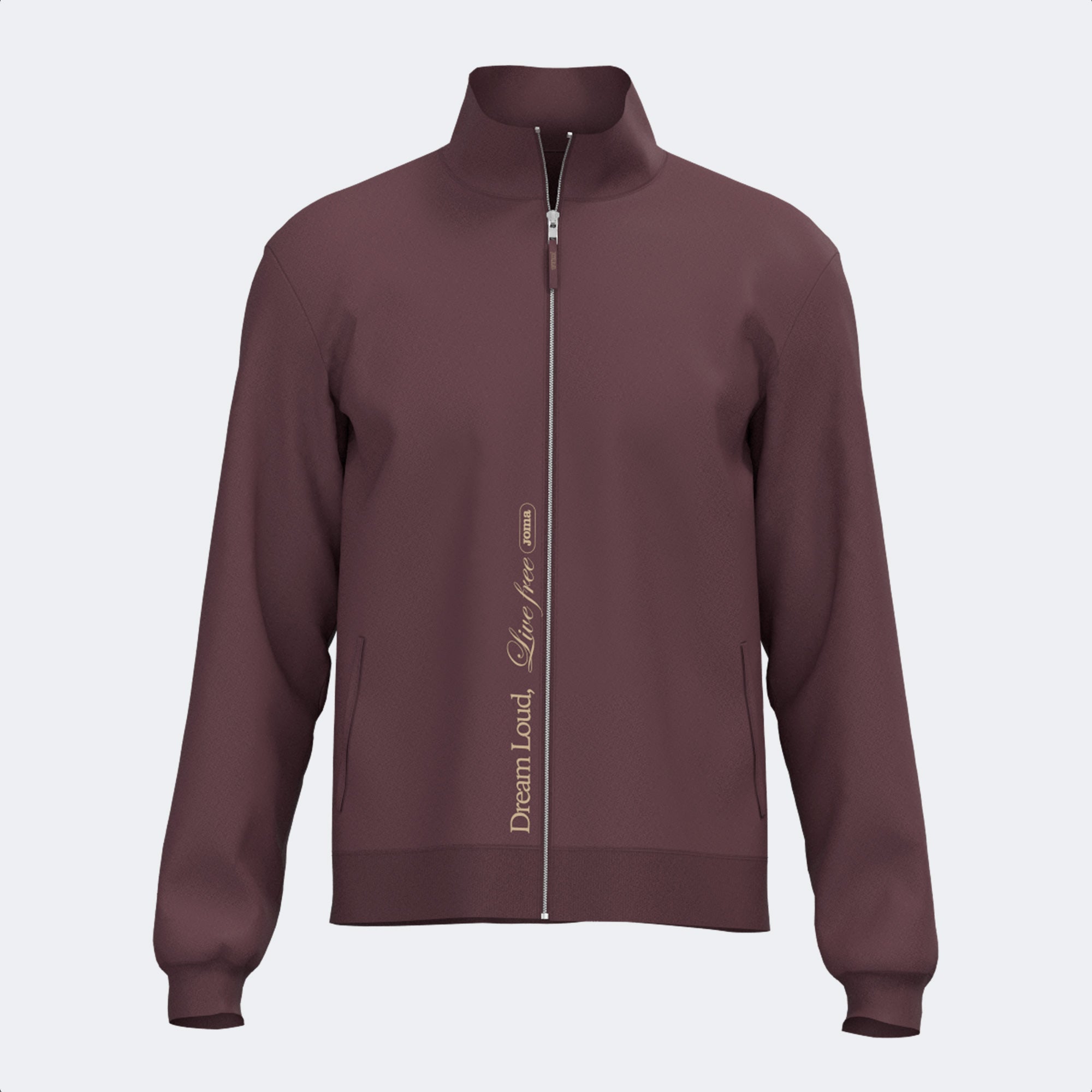 MIMETIC FULL ZIP SWEATSHIRT - VIOLA - VIOLA
