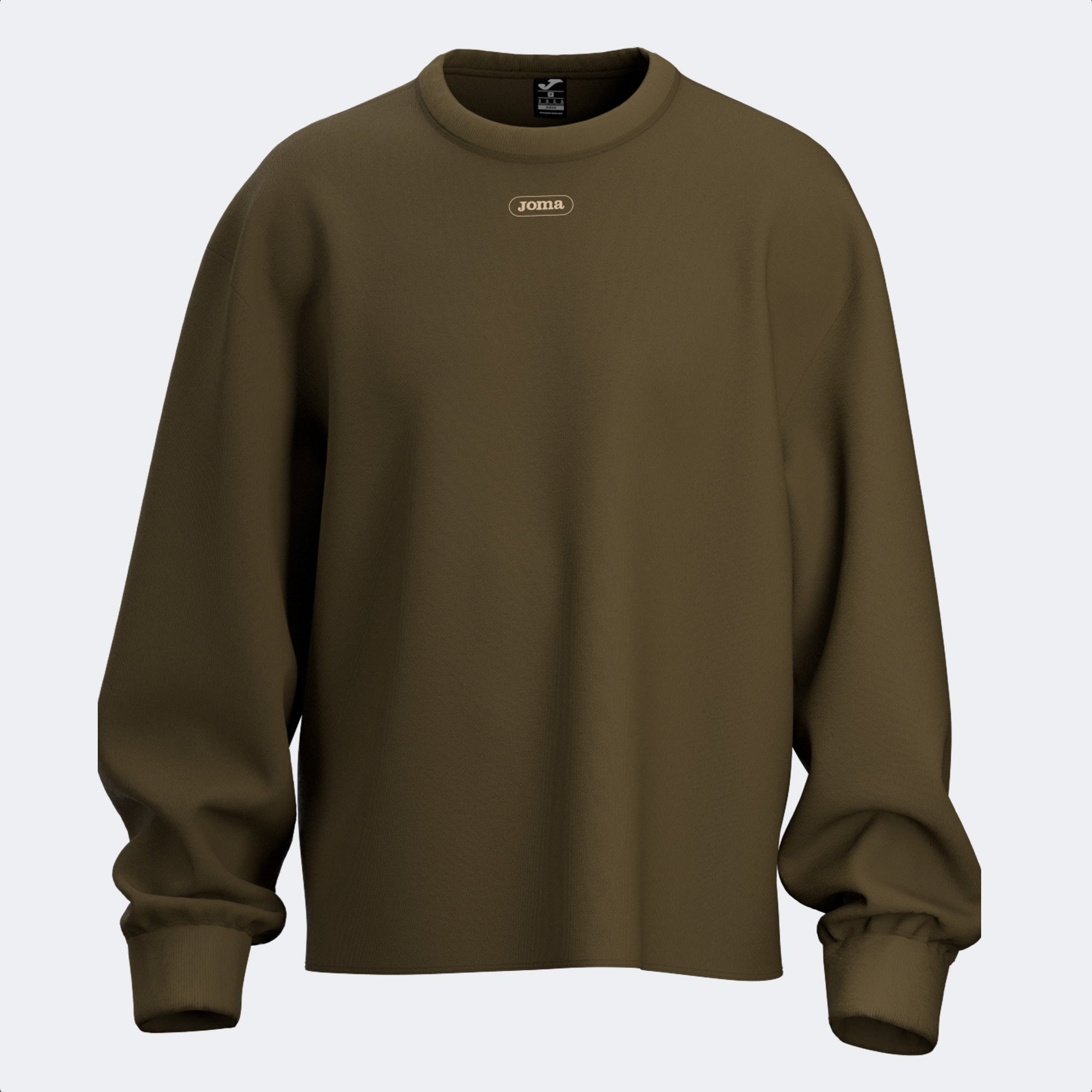 MIMETIC SWEATSHIRT - MARRONE - MARRONE