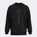 URBAN AESTHETICS ZIP-UP HOODIE - NERO - NERO