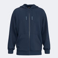 URBAN AESTHETICS ZIP-UP HOODIE - BLU NAVY - BLU NAVY