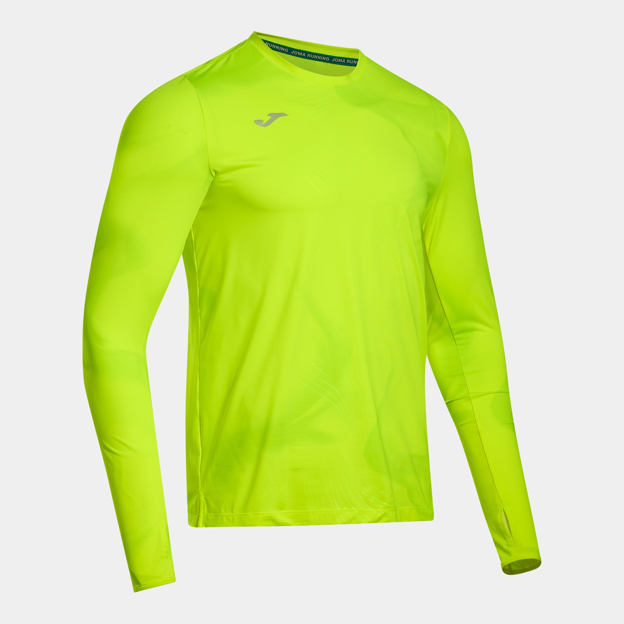 R-NIGHT LONG SLEEVE T-SHIRT - GIALLO FLUO - GIALLO FLUO