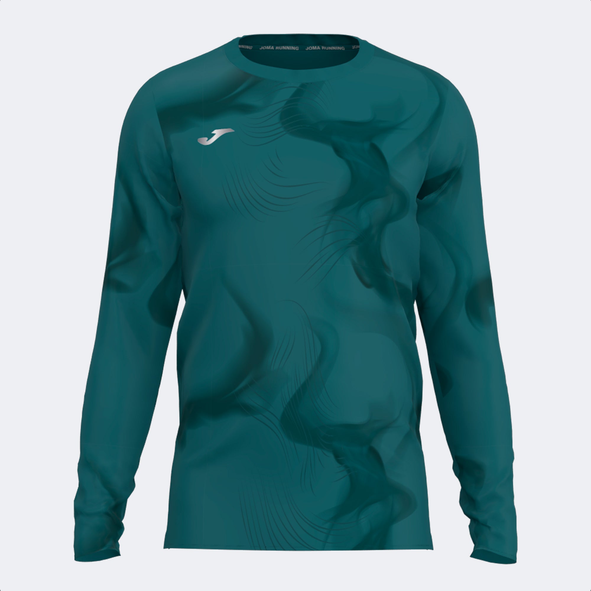 R-NIGHT LONG SLEEVE T-SHIRT - TURCHESE - TURCHESE